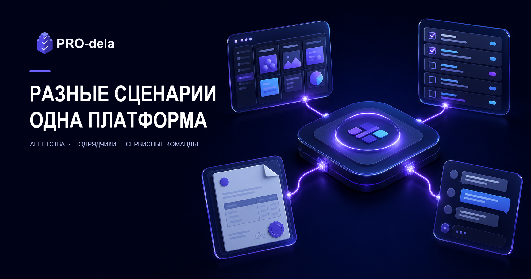 Кому подходит PRO-dela: сценарии для проектной работы
